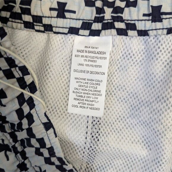 Alpine Design Men's Swimsuit Size XXL NWT White/Blue Swim Trunks - Picture 7 of 7